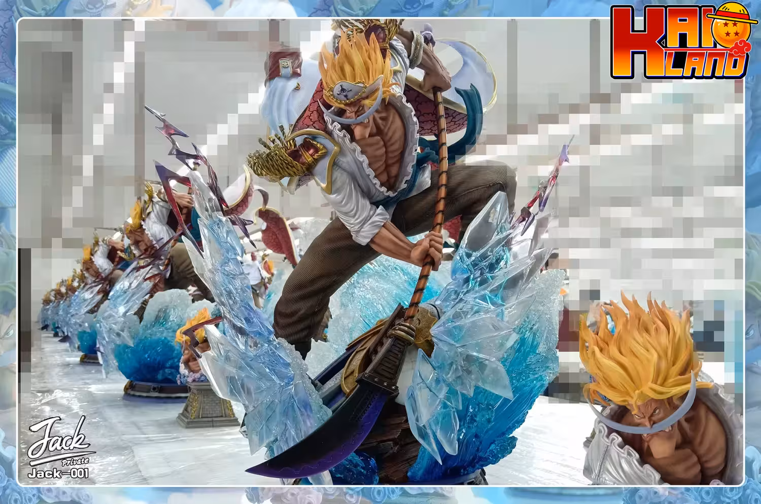 One Piece Jacksdo Studio Edward Newgate Resina Statue