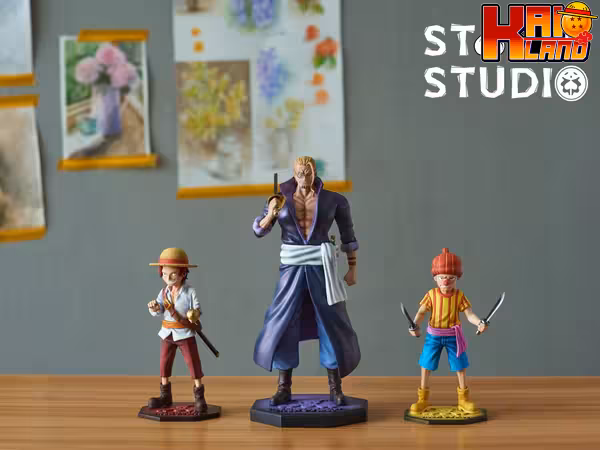 One Piece Stand Studio Shanks x Buggy Resin Statue