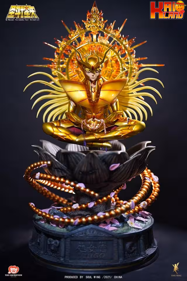 Saint Seiya Soul Wing Gold Myth Cloth Virgo Shaka Resin Statue