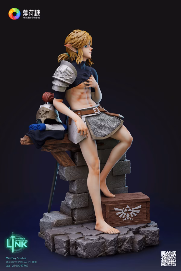 The Legend of Zelda MintBoy Studio Training Soldier Link Resin Statue 1