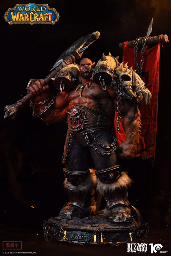 World of Warcraft Infinity Studio Garrosh Hellscream Licensed Resin Statue 1