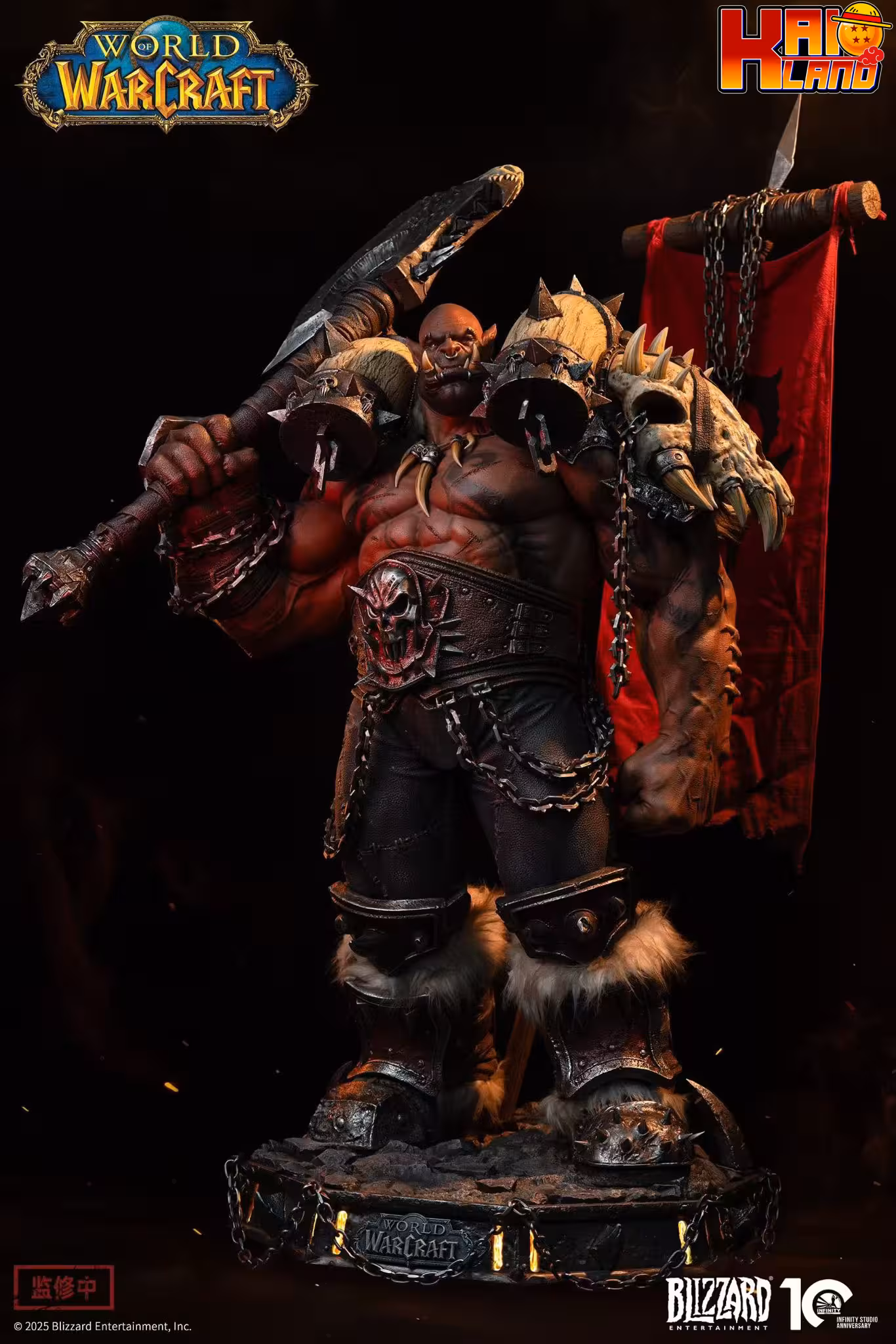 World of Warcraft Infinity Studio Garrosh Hellscream Licensed Resin Statue