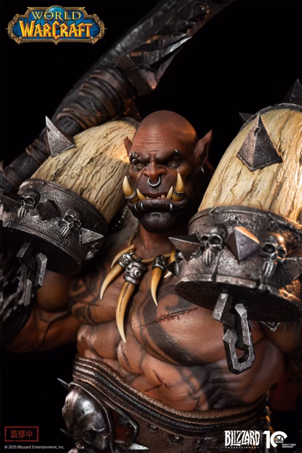 World of Warcraft Infinity Studio Garrosh Hellscream Licensed Resin Statue 2