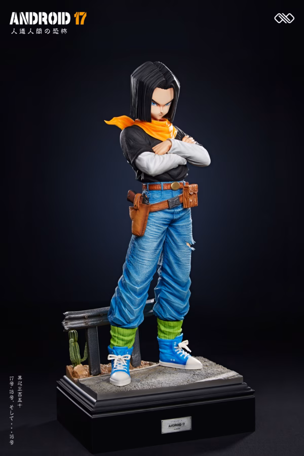 infinite studio android 17 resin statue002