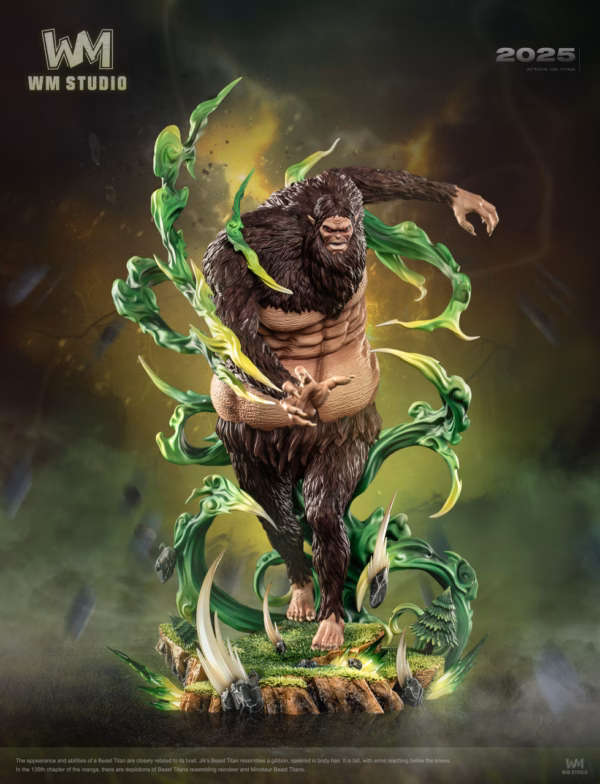Attack On Titan WM Studio Beast Titan Resin Statue 1