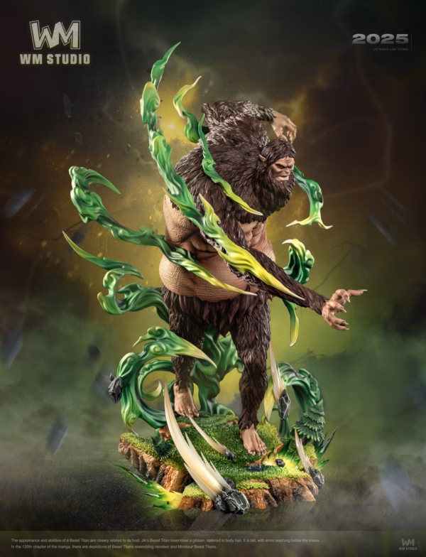 Attack On Titan WM Studio Beast Titan Resin Statue 2