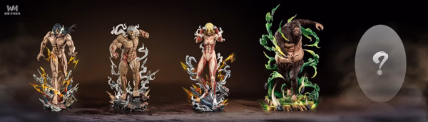 Attack On Titan WM Studio Beast Titan Resin Statue 4
