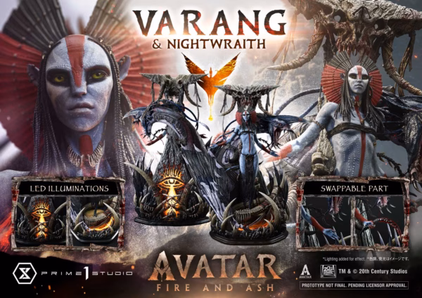 Avatar Prime 1 Studio Varang x Nightwraith Licensed Resin Statue 1