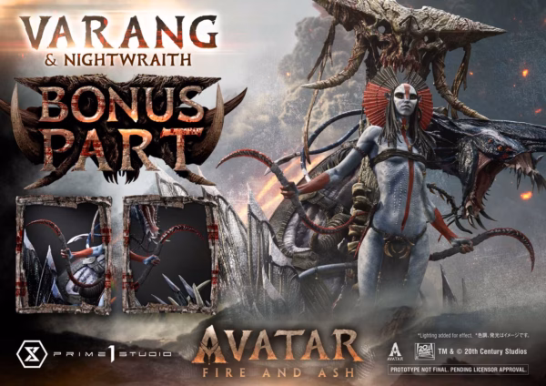 Avatar Prime 1 Studio Varang x Nightwraith Licensed Resin Statue 11