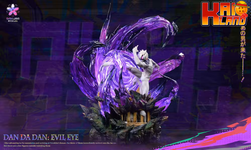 Dandadan Sakura Studio Jiji Evil Eye Resin Statue