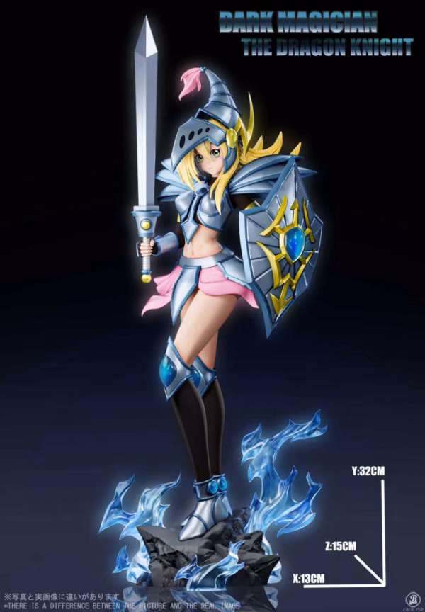 YuGiOh BBSD Studio Dark Magician x Dark Magician Girl Resin Statue 3