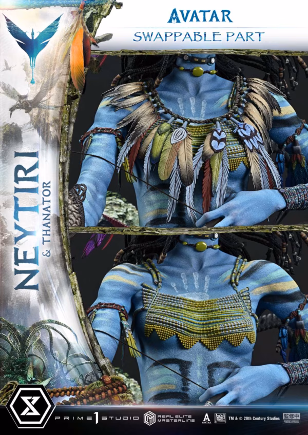 Avatar Prime 1 Studio Neytiri x Thanator Licensed Resin Statue 2
