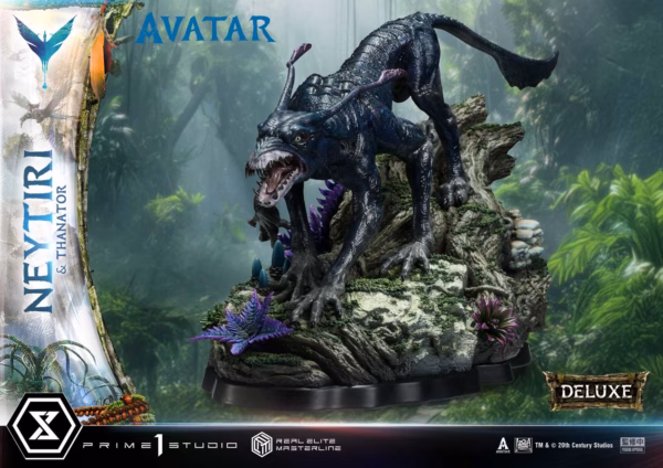 Avatar Prime 1 Studio Neytiri x Thanator Licensed Resin Statue 8
