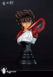Saint Seiya Hokuto Studio X Ao Ding Studio Seiya Bust Resin Statue