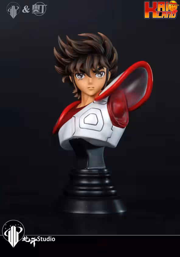 Saint Seiya Hokuto Studio X Ao Ding Studio Seiya Bust Resin Statue