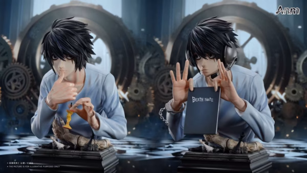 Death Note Anm Studio L lawliet bust Resin Statue 0