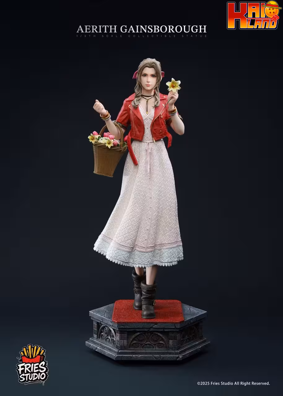 Final Fantasy Fries Studio Aerith Gainsborough Resin Statue