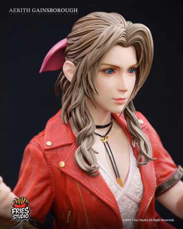 Final Fantasy Fries Studio Aerith Gainsborough Resin Statue 2