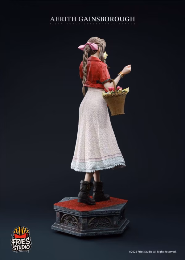 Final Fantasy Fries Studio Aerith Gainsborough Resin Statue 4