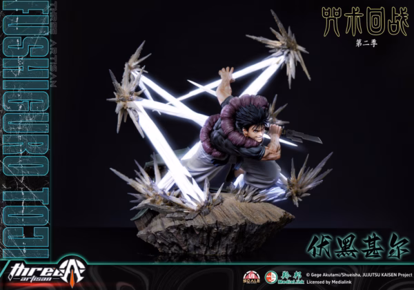 Jujutsu Kaisen ThreeArtisan Studio Fushiguro Toji Licensed Resin Statue 1