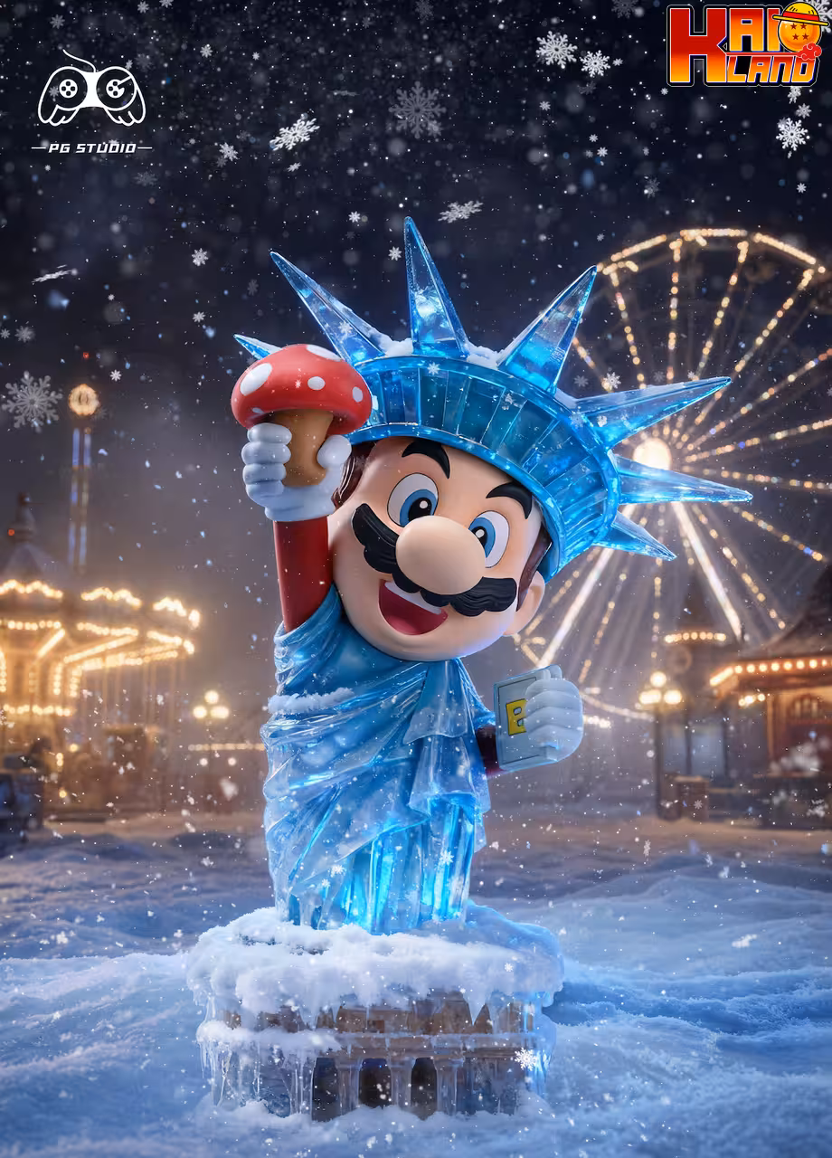 Mario PG Studio Mario Cos Statue of Liberty Resin Statue