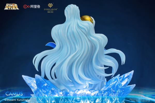 Saint Seiya Zodiakos Studio Gold Saint Camus Licensed Resin Statue 8