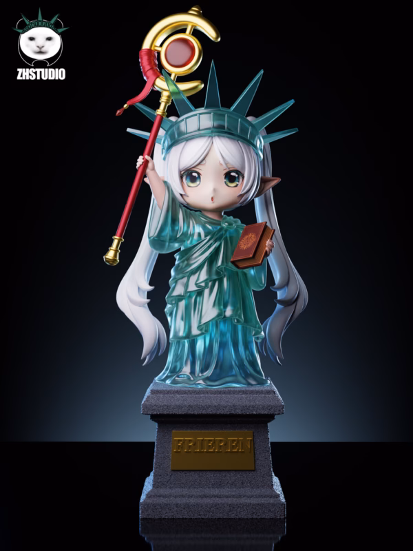 Spy × Family x Frieren ZH Studio Anya x Frieren Cos Statue of Liberty Resin Statue 2