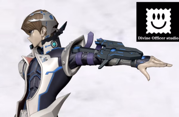 YuGiOh Divine Officer Studio Seto Kaiba V2 Resin Statue 3