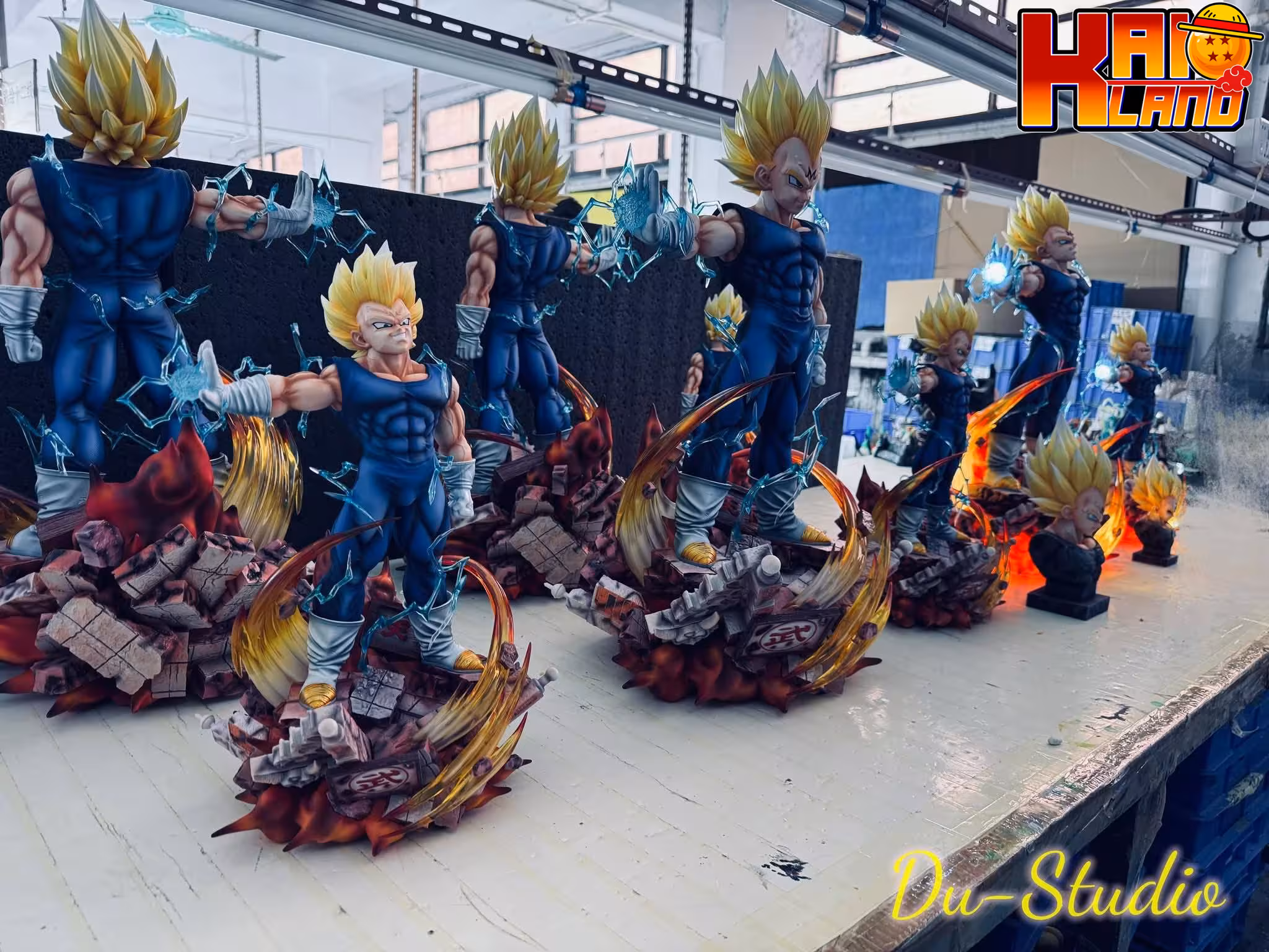 Dragon Ball Du Studio Majin Vegeta V2 Resin Statue