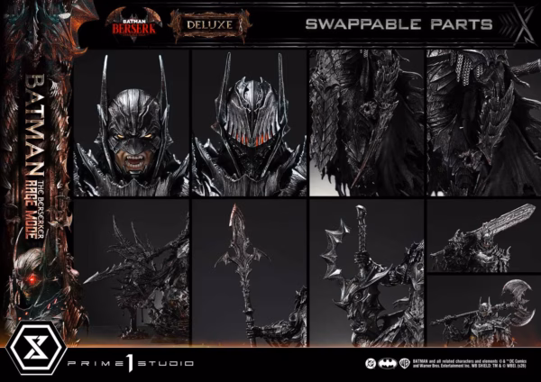 Batman Prime 1 Studio Batman Comics The Berserker Rage Mode Licensed Resin Statue 55
