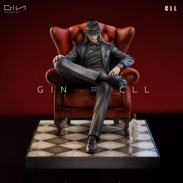 Detective Conan CLL Studio Gin Resin Statue 1