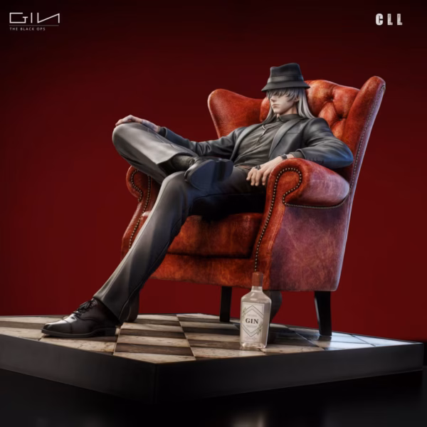 Detective Conan CLL Studio Gin Resin Statue 2