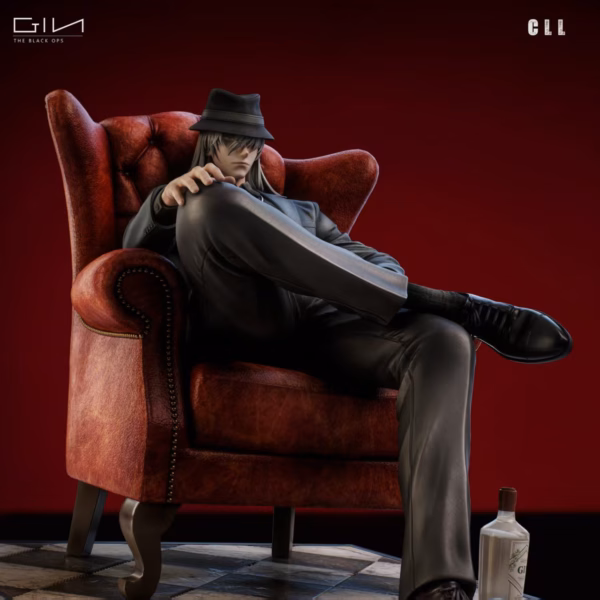 Detective Conan CLL Studio Gin Resin Statue 3