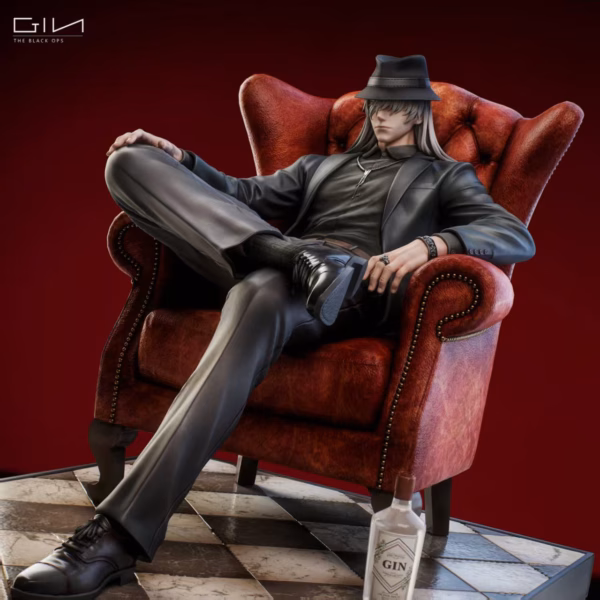 Detective Conan CLL Studio Gin Resin Statue 4