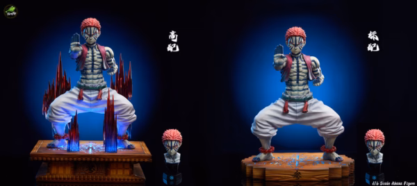 Kimetsu No Yaiba Firefly Studio Akaza Resin Statue 0