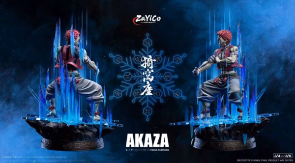 Kimetsu no Yaiba Zayico Studio Akaza Resin Statue 2