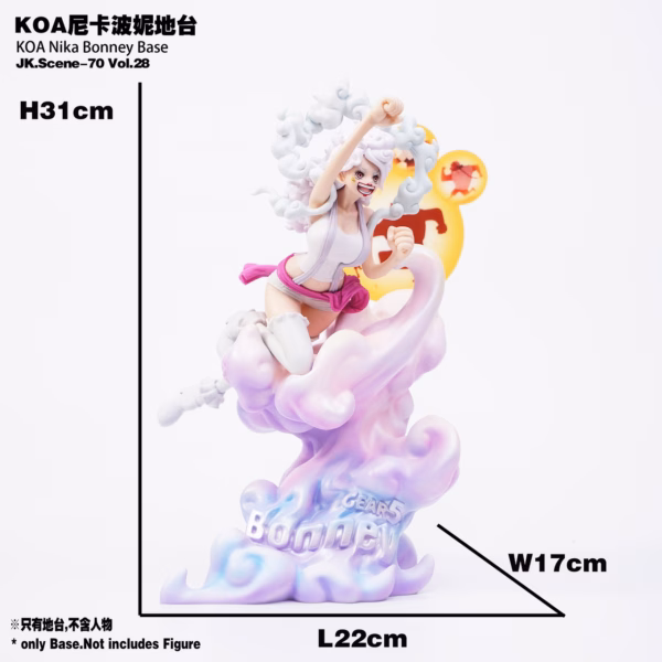 One Piece JacksDo Studio KOA Nika Bonney Base Resin Statue 1