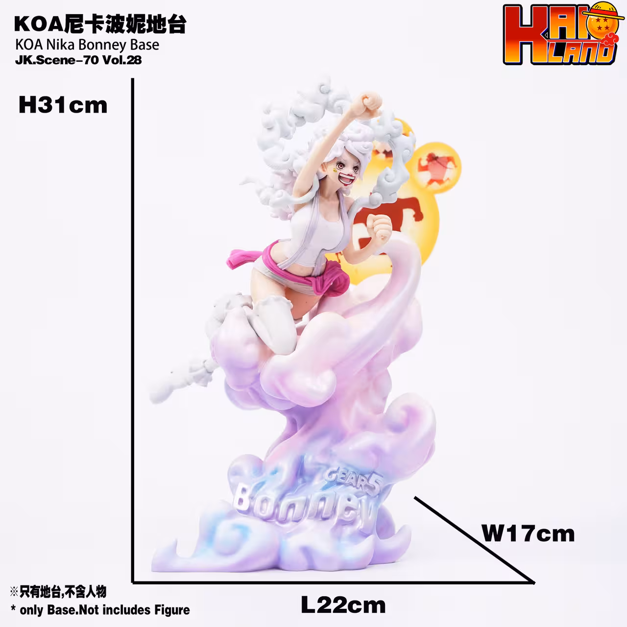 One Piece JacksDo Studio KOA Nika Bonney Base Resin Statue