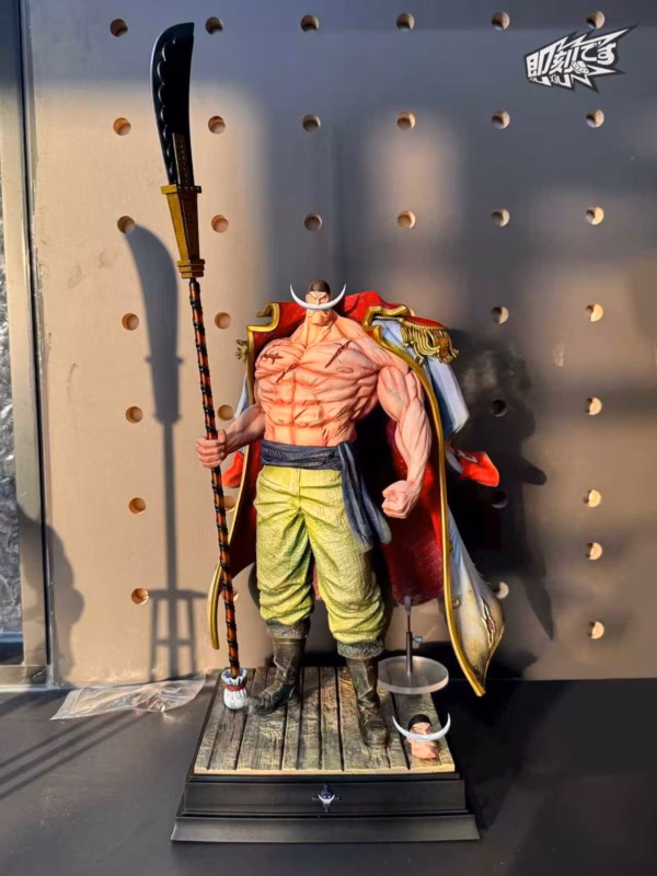One Piece JiKe Studio Edward Newgate x WhiteBeard Resin Statue 0
