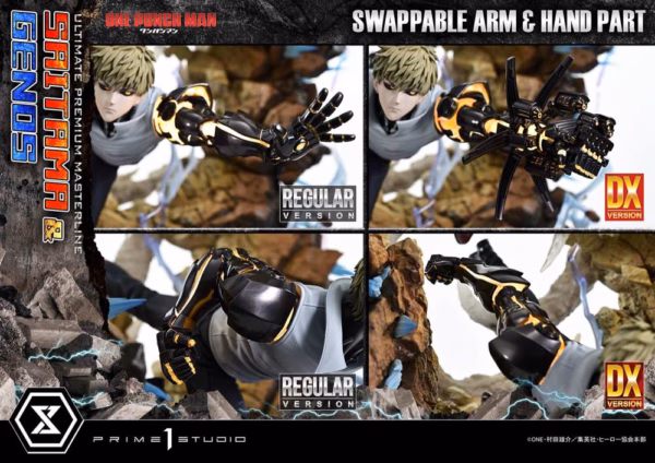 One Punch Man Prime 1 Studio Saitama x Genos Licensed Resin Statue 4