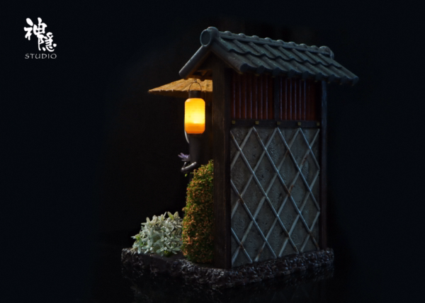 Spirited Away ShenYin Studio No face Man Rainy Night Mind Resin Statue 3