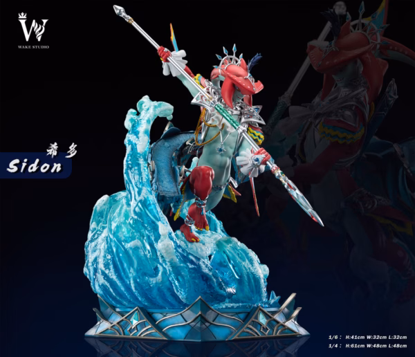 The Legend of Zelda Wake Studio Sidon Resin Statue 5
