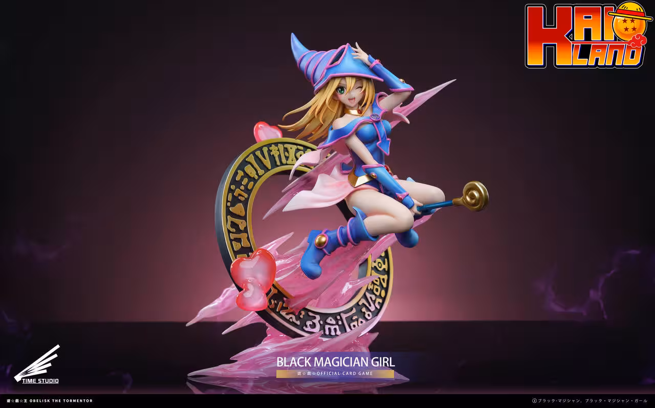 YuGiOh Time Studio Black Magician Girl Resin Statue