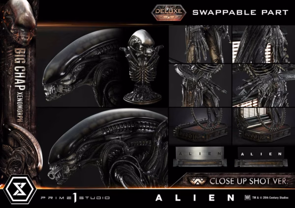 Alien Prime 1 Studio Alien Big Chap Xenomorph Licensed Resin Statue 6