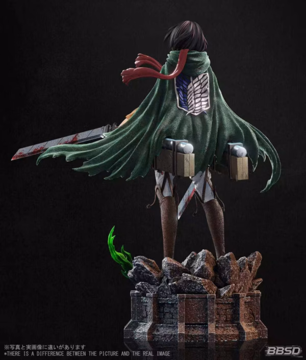 Attack On Titan BBSD Studio Mikasa Ackerman Resin Statue 2
