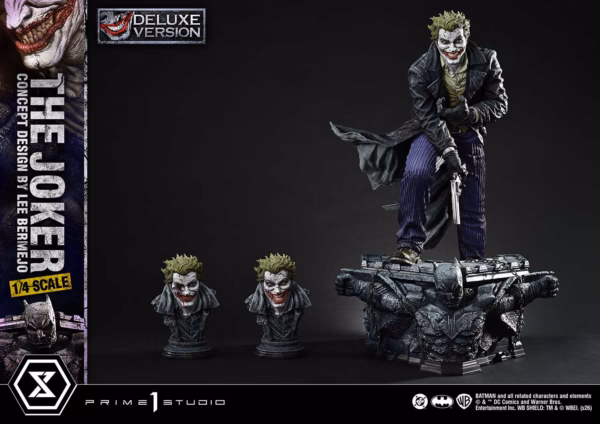 Batman Prime 1 Studio The Joker favorite Licensed Resin Statue 9