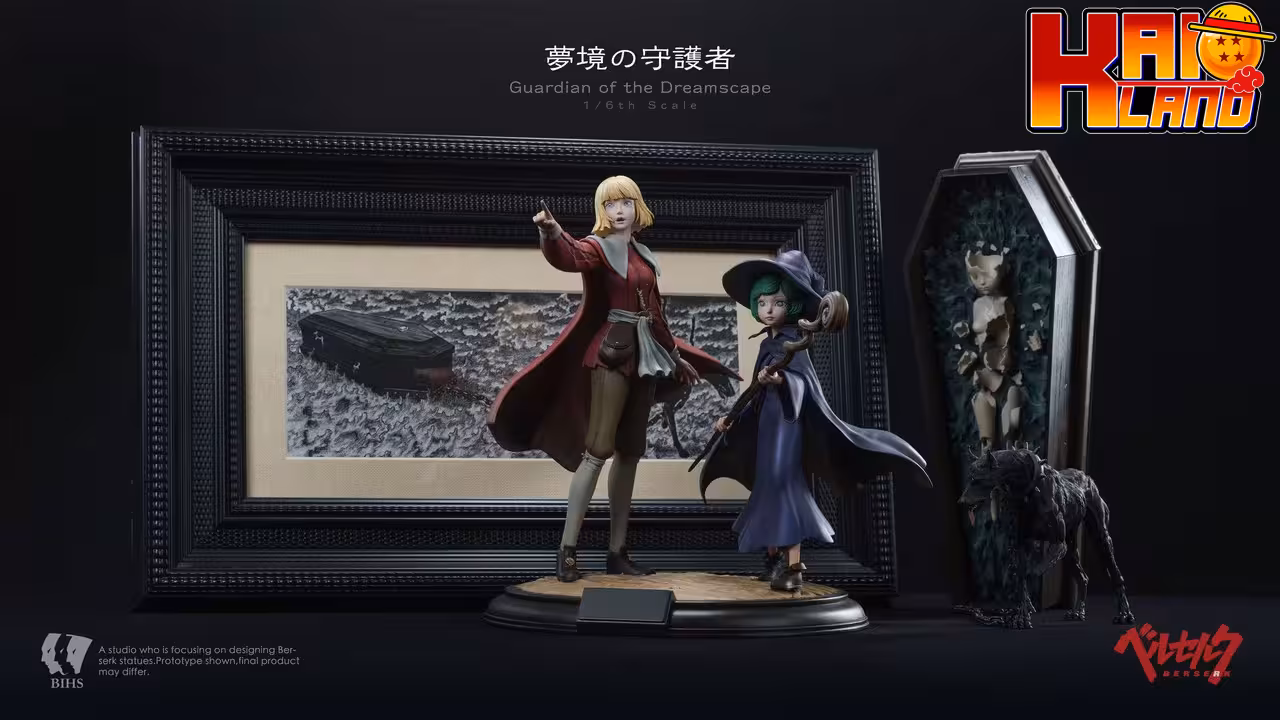 Berserk BIHS Studio Schierke X Black Dog Guts X Farnese X Casca Dream Corridor Vol 2 Resin Statue