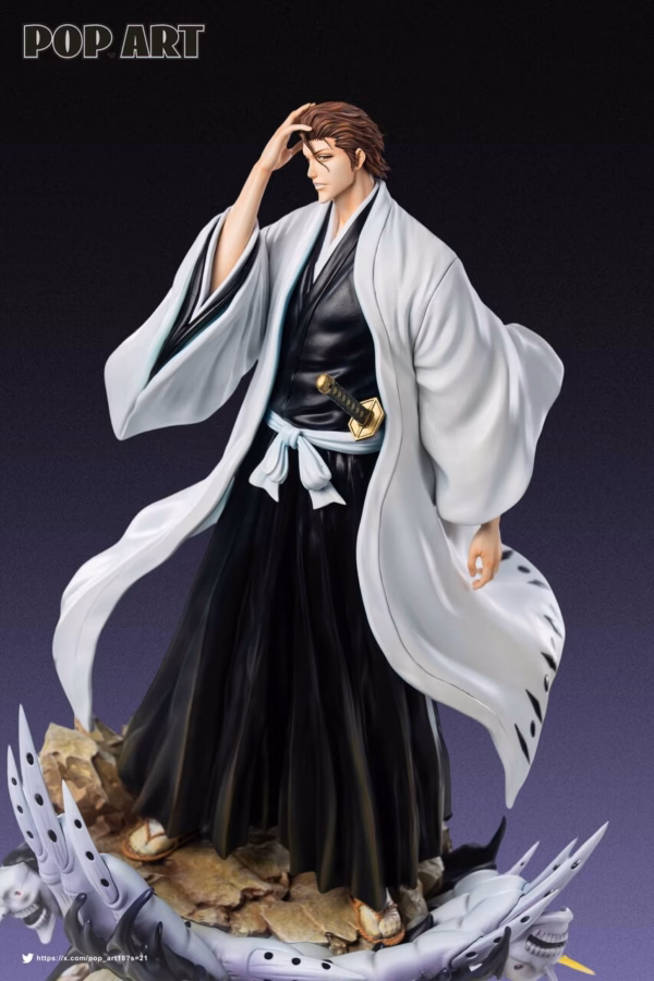 Bleach POP ART Studio Sosuke Aizen Resin Statue 2