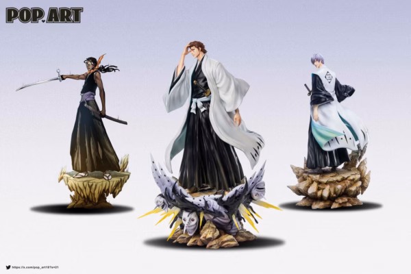 Bleach POP ART Studio Sosuke Aizen Resin Statue 4