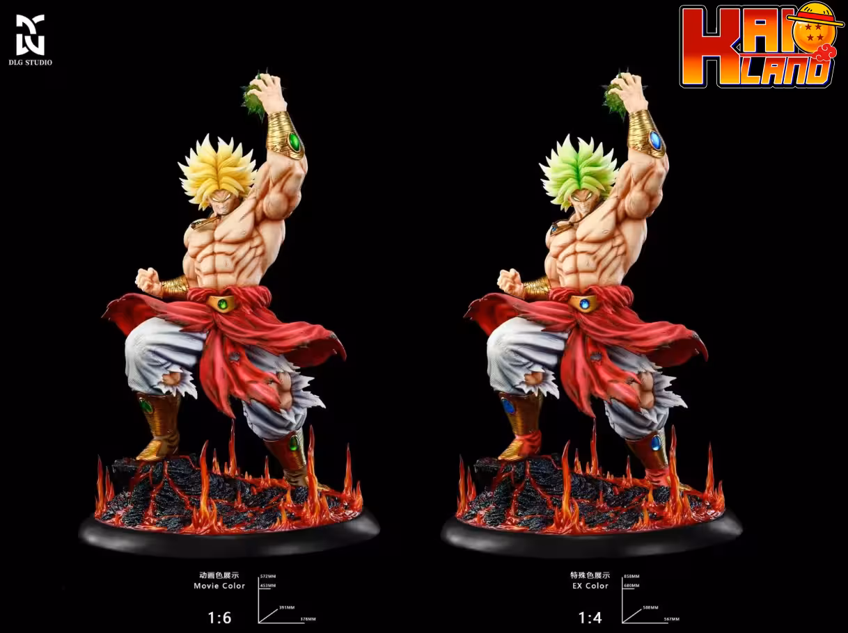 Dragon Ball DLG Studio Broly Resin Statue